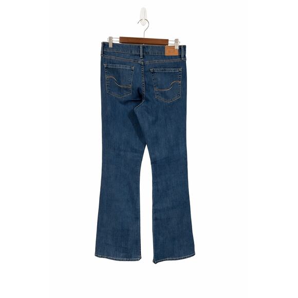 Levi Strauss Signature Womens 6 Mid Rise Bootcut Flare Jeans 31x32 Stretch Y2K - Picture 7 of 9
